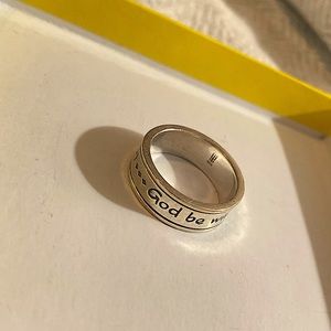 James Avery Silver God Ring